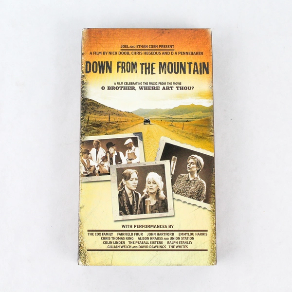 Down From The Mountain 2001 VHS - Artisan Home Entertainment - Good Condition