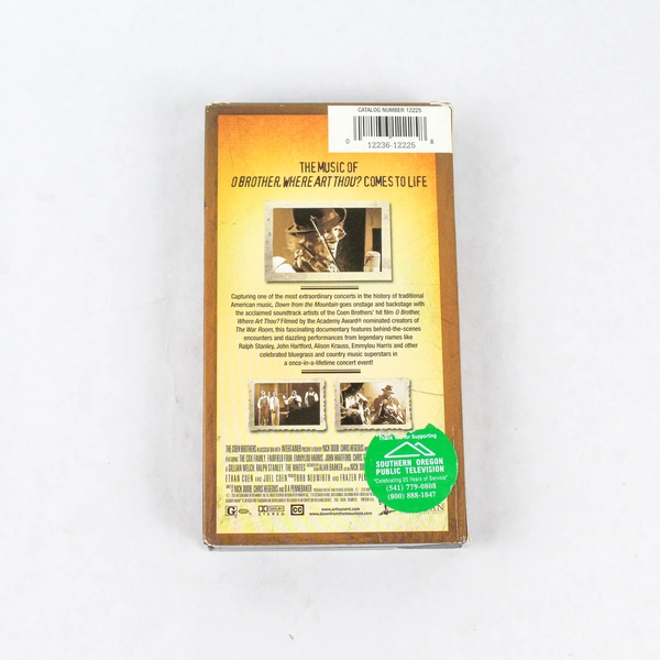 Down From The Mountain 2001 VHS - Artisan Home Entertainment - Good Condition