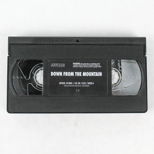 Down From The Mountain 2001 VHS - Artisan Home Entertainment - Good Condition