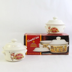 1996 Westwood International Campbell's Kids Covered Ramekins
