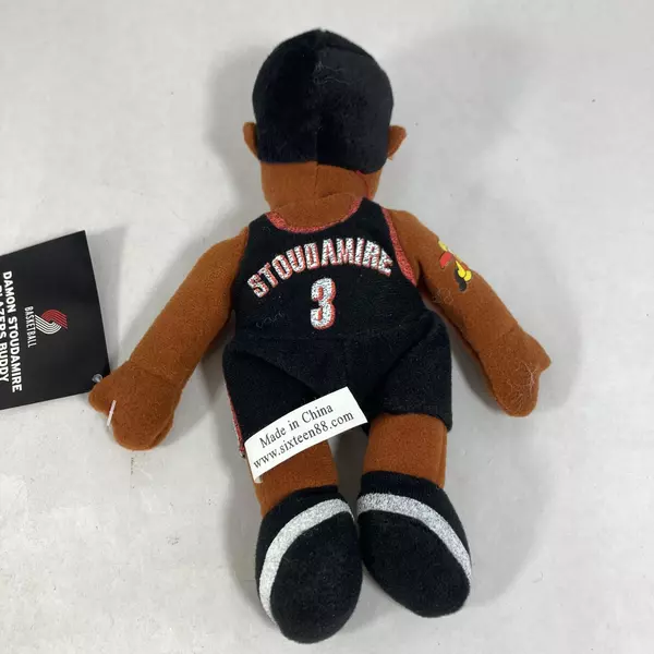 2002 Trail Blazers Damon Stoudamire L.E. Plush #3 Rare NBA Collectible