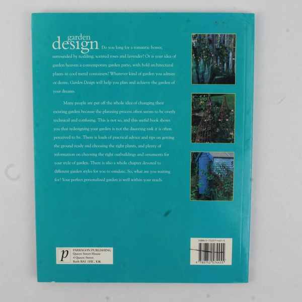 Garden Design by Barty Phillips 2002 Trade Paperback
