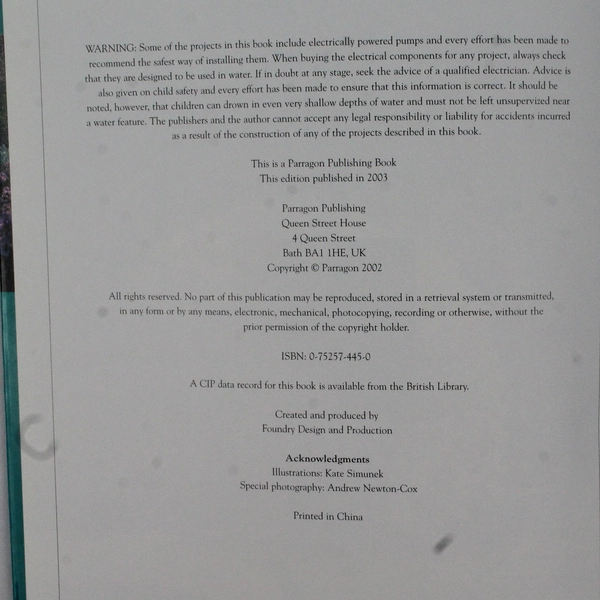 Garden Design by Barty Phillips 2002 Trade Paperback