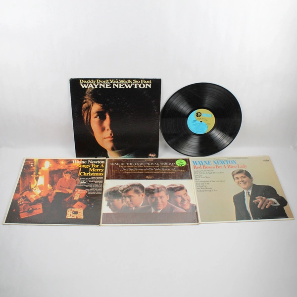 Lot Of 5 Wayne Newton Vinyl Record Albums