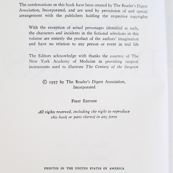 Reader's Digest Condensed Books Volume 4 Hardback 1957