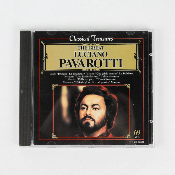 The Great Luciano Pavarotti 1999 Classical Treasures CD
