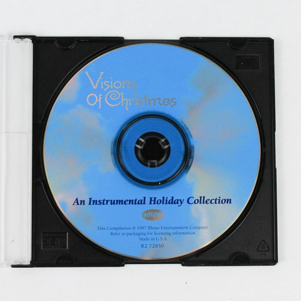 Visions Of Christmas 1997 CD - Instrumental Holiday Collection - Good Condition