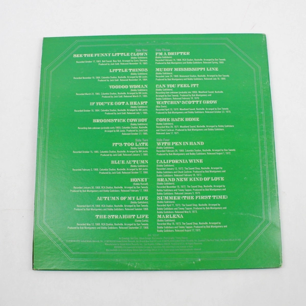 Bobby Goldsboro’s 10th Anniversary Album 1974 12" Vinyl Record