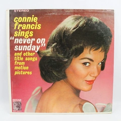 Connie Francis Sings Never On Sunday - 1972 MGM Records Vintage Vinyl LP Classic