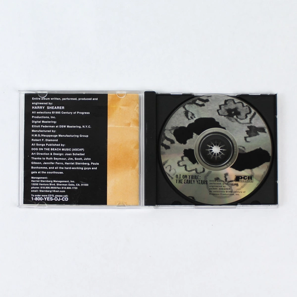 O.J. On Trial: The Early Years Audio CD by Harry Shearer 1995