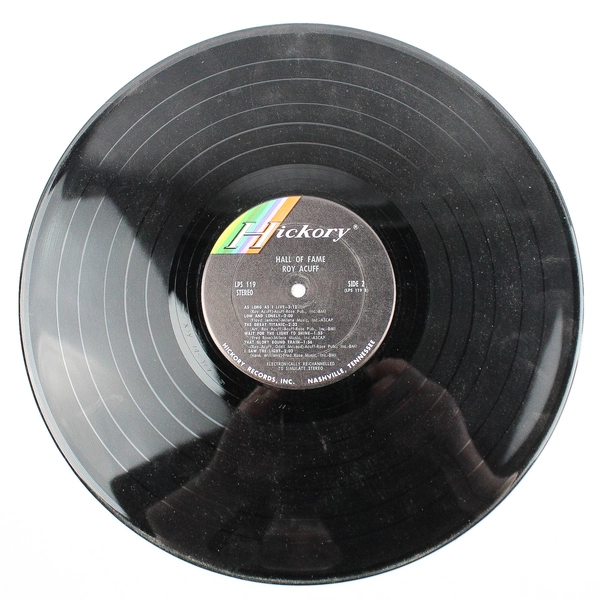 Roy Acuff Hall Of Fame LP 12" Vinyl Record Album First Edition