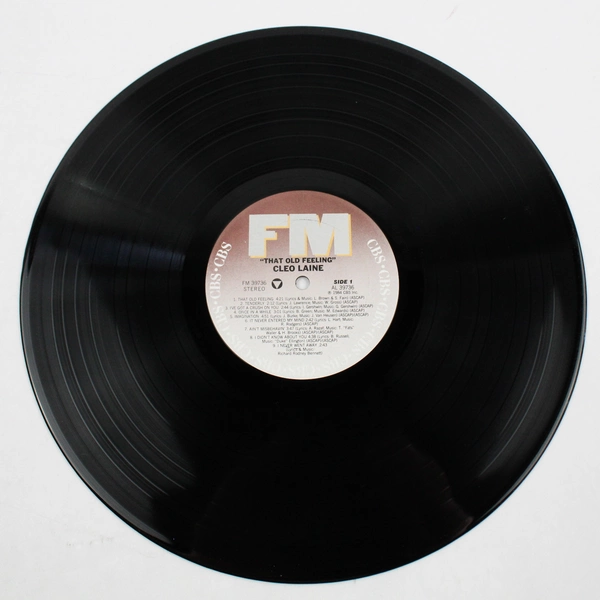 Cleo Laine That Old Feeling 12" Vinyl LP 1984