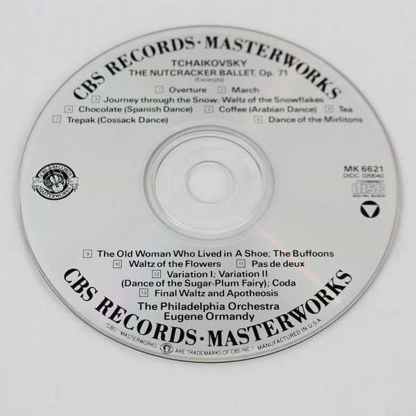 Tchaikovsky The Nutcracker Opus 71 1983 CBS CD - Pre-Owned, Collectible