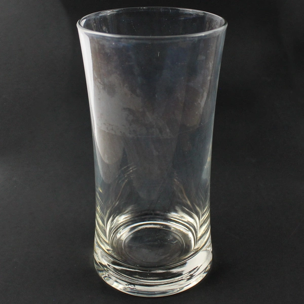 Set of 6 Unmarked Tall Clear Tumbler Glasses