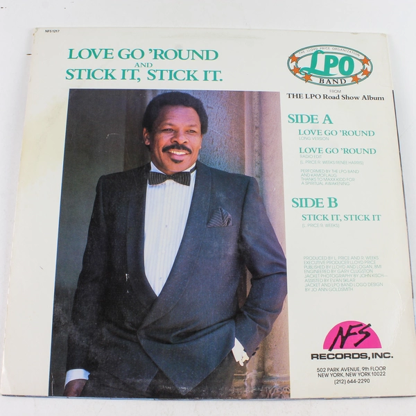 The LPO Band Love Go 'Round Stick it, Stick it 1988 Vinyl Record - Funk Classic