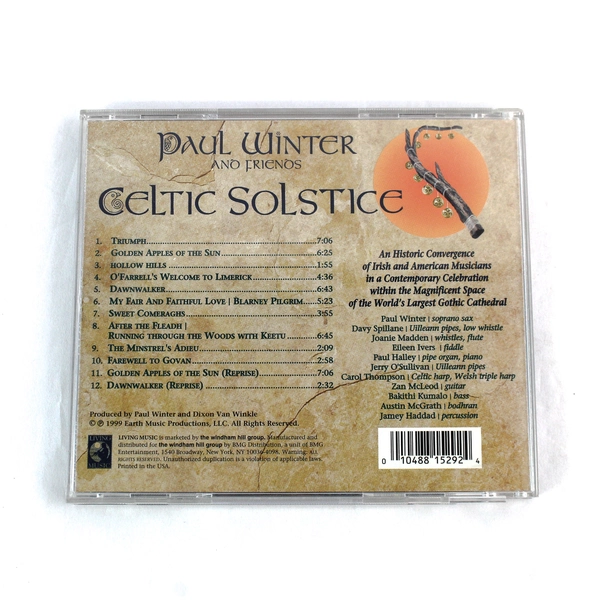 Paul Winter and Friends Celtic Solstice 1999 CD Earth Music Productions