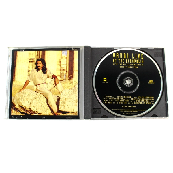 Yanni Live At The Acropolis CD Album 1994 - Good Condition, Instrumental Music