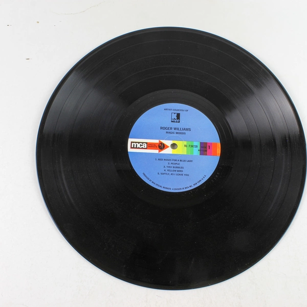 Roger Williams Bert Kaempfert Magic Moods 1970 Vinyl Record DL-734729