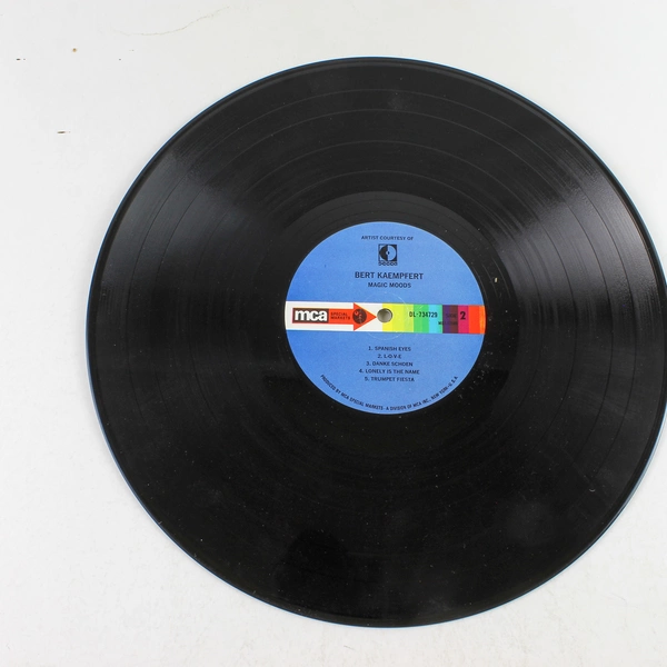 Roger Williams Bert Kaempfert Magic Moods 1970 Vinyl Record DL-734729