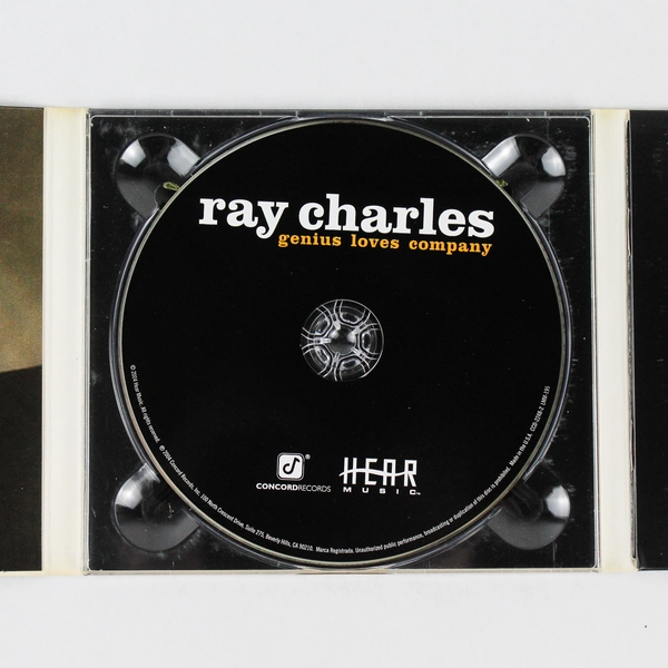 Ray Charles - Genius Loves Company 2004 CD - Good Condition, Untested