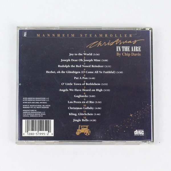 Mannheim Steamroller Christmas in the Aire CD 1995 American Gramaphone - Good