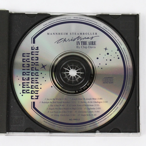 Mannheim Steamroller Christmas in the Aire CD 1995 American Gramaphone - Good