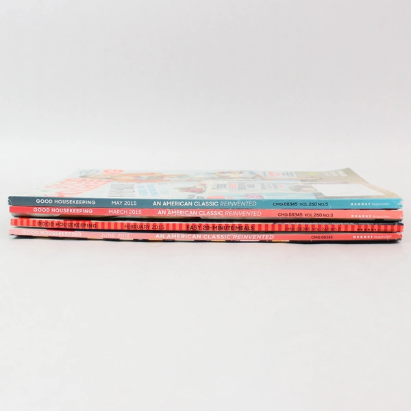 Lot of 4 Good Housekeeping Magazines 2015 Feb March May June