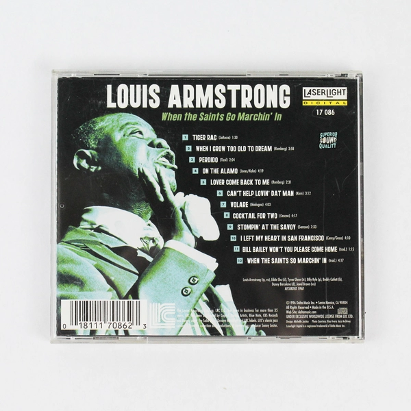 Louis Armstrong When The Saints Go Marchin' In 1996 CD LaserLight