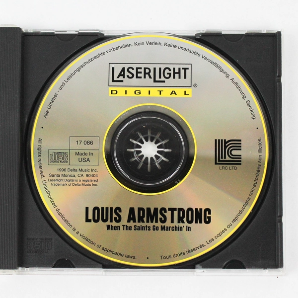 Louis Armstrong When The Saints Go Marchin' In 1996 CD LaserLight