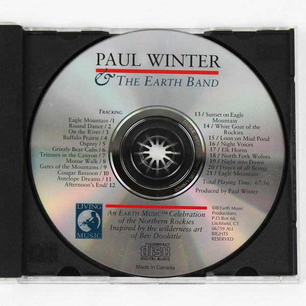 Paul Winter Prayer For The Wild Things CD - Earth Music Productions