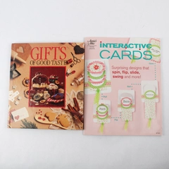 Lot of 2 Gift Card Making Books Magazines Leisure Arts HC Annie's Attic
