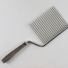 Vintage Silver Plate Handle Cake Breaker Tool Light Tarnish