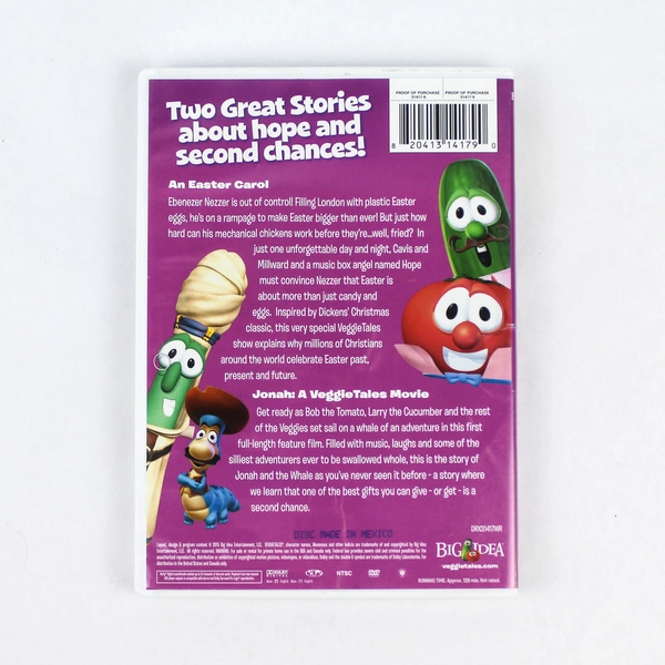 VeggieTales Double Feature DVD: Easter Carol & Jonah - Family Fun! 2015