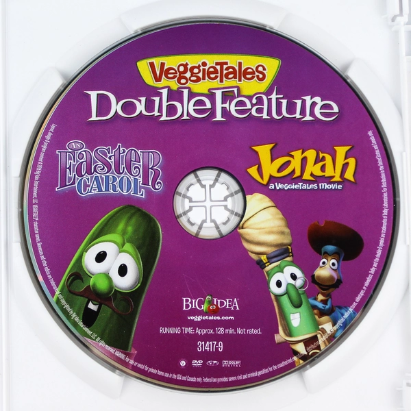 VeggieTales Double Feature DVD: Easter Carol & Jonah - Family Fun! 2015