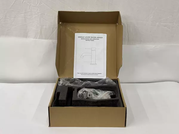 New Kenes LJ-9031-2 Single Matte Black Finish Bathroom Faucet