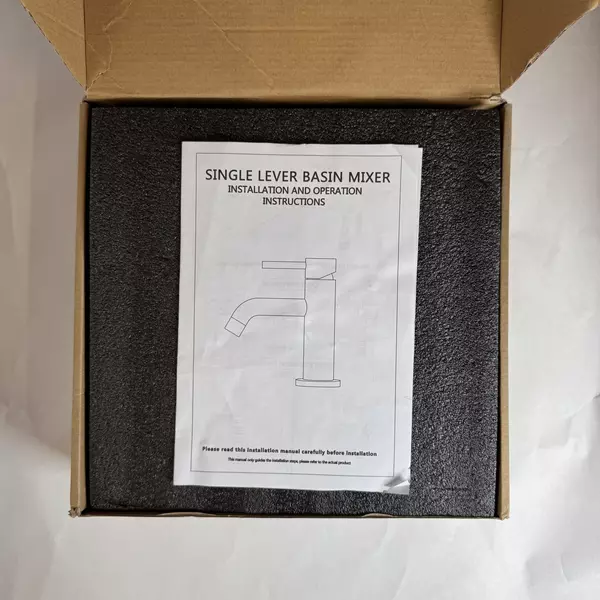 New Kenes LJ-9031-2 Single Matte Black Finish Bathroom Faucet