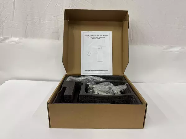 New Kenes LJ-9031-2 Single Matte Black Bathroom Faucet