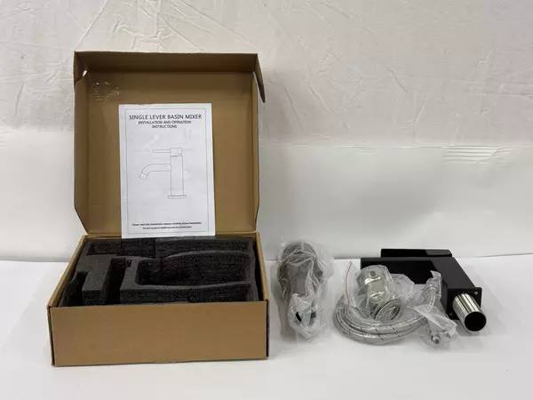 New Kenes LJ-9031-2 Single Matte Black Bathroom Faucet