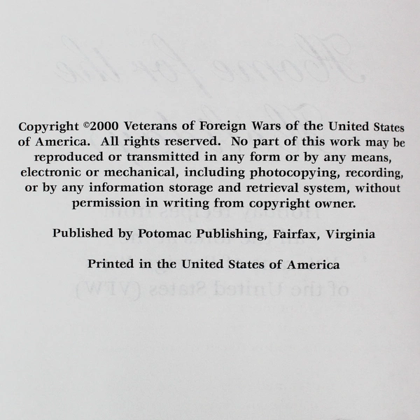 VFW Home For the Holidays Vol. 3 Holiday Recipes Booklet - Pre-Owned