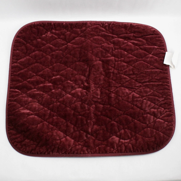 Set of 4 Fiberlinks Burgundy Red Chair Covers 21" x 22"