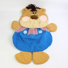 Vintage 1980s Russ Berrie Boo Boo Bear Cloth Pajama Holder