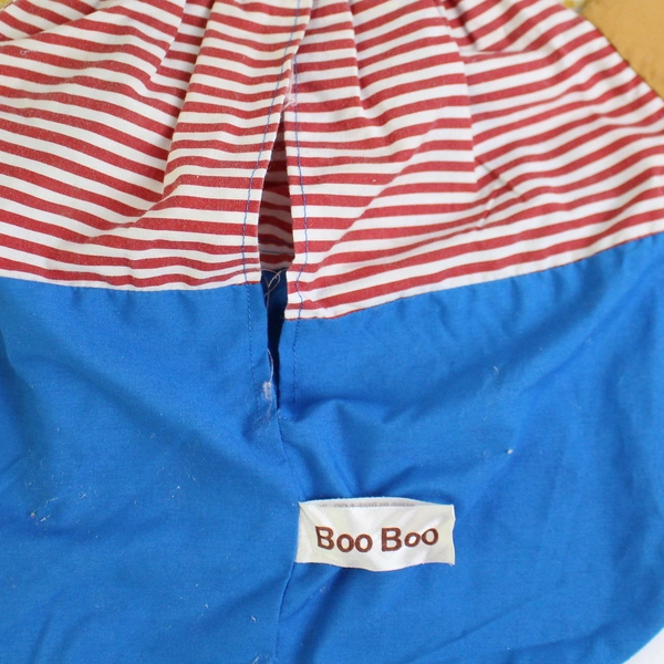 Vintage 1980s Russ Berrie Boo Boo Bear Cloth Pajama Holder