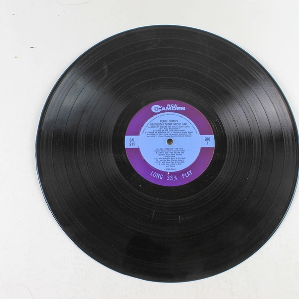 Perry Como Wednesday Night Music Hall Vintage Vinyl Record 1959 RCA CAL-511