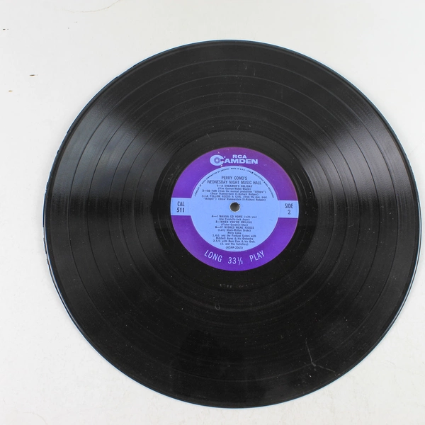 Perry Como Wednesday Night Music Hall Vintage Vinyl Record 1959 RCA CAL-511