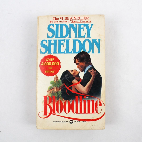 Bloodline Paperback Book by Sidney Sheldon 1977