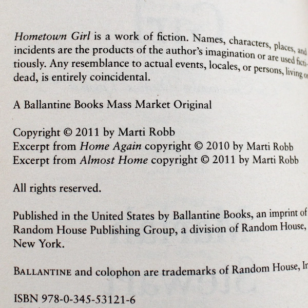 Hometown Girl: The Chesapeake Diaries by Mariah Stewart 2011