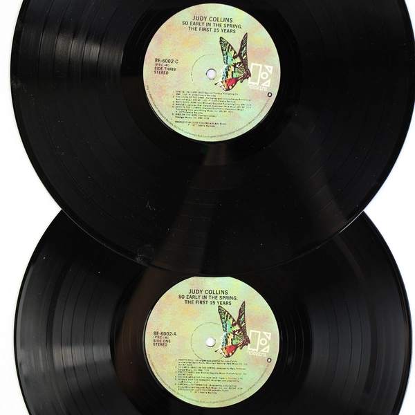 Judy Collins So Early In The Spring 1977 Elektra Records Stereo 2 LP Set