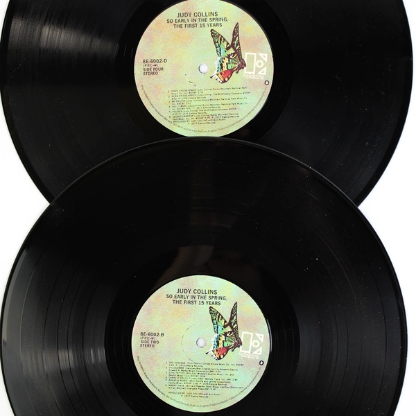 Judy Collins So Early In The Spring 1977 Elektra Records Stereo 2 LP Set