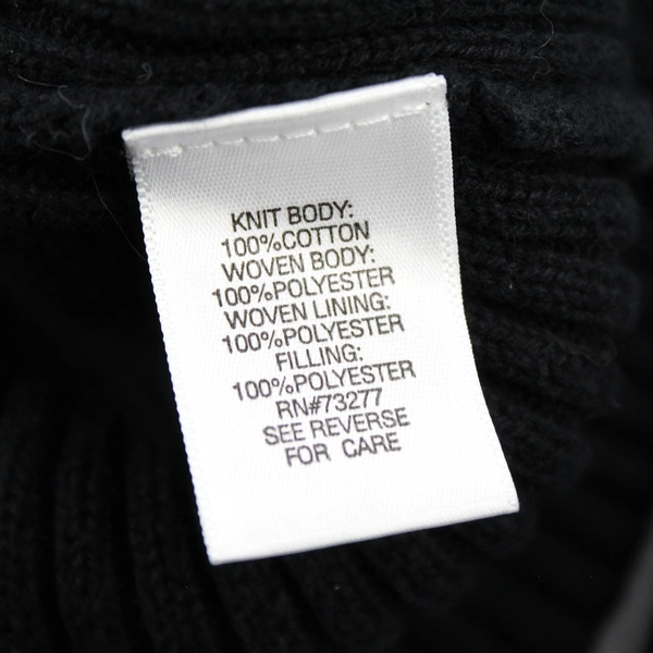 Croft & Barrow Black Zip-Up Jacket with White Polka Dots Women's Medium