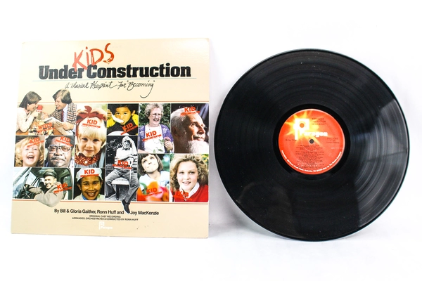 Vintage Paragon Records Kids Under Construction 1980 12" Vinyl - Pre-owned